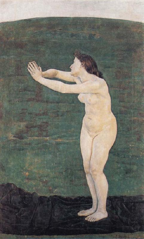 Ferdinand Hodler Communication with the Infinite China oil painting art
